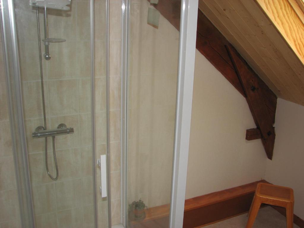 Koupelna v ubytování Le Deyran