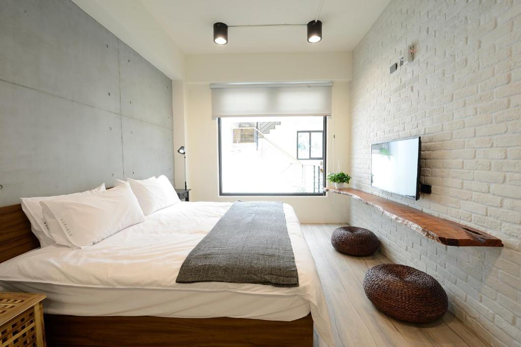 日月潭山慕藝旅 Sun Moon Inn - Habitación Doble De Lujo Con Ducha