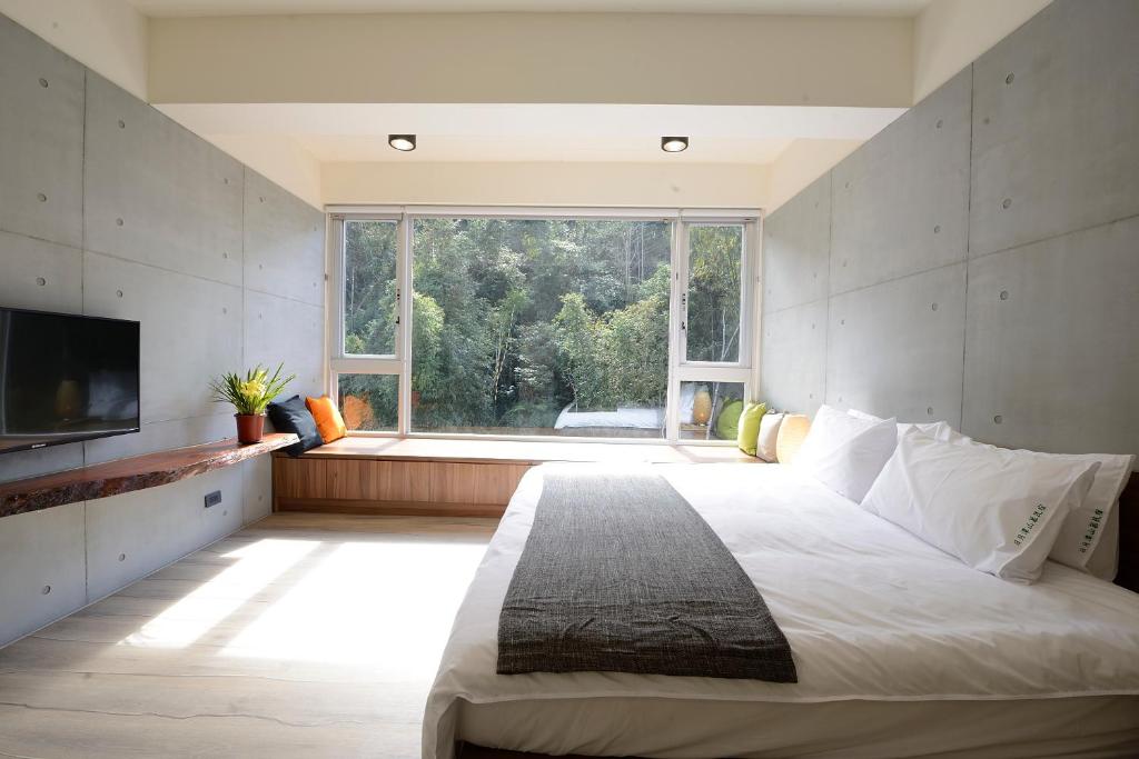 日月潭山慕藝旅 Sun Moon Inn - Habitación Doble De Lujo