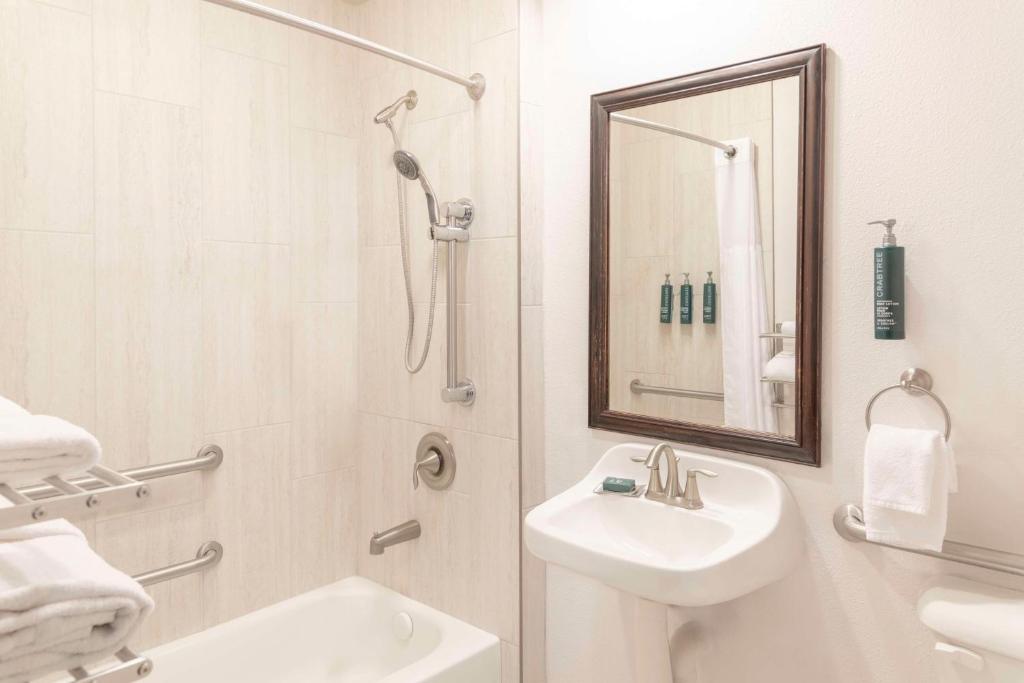 Koupelna v ubytování DoubleTree by Hilton Phoenix-Gilbert