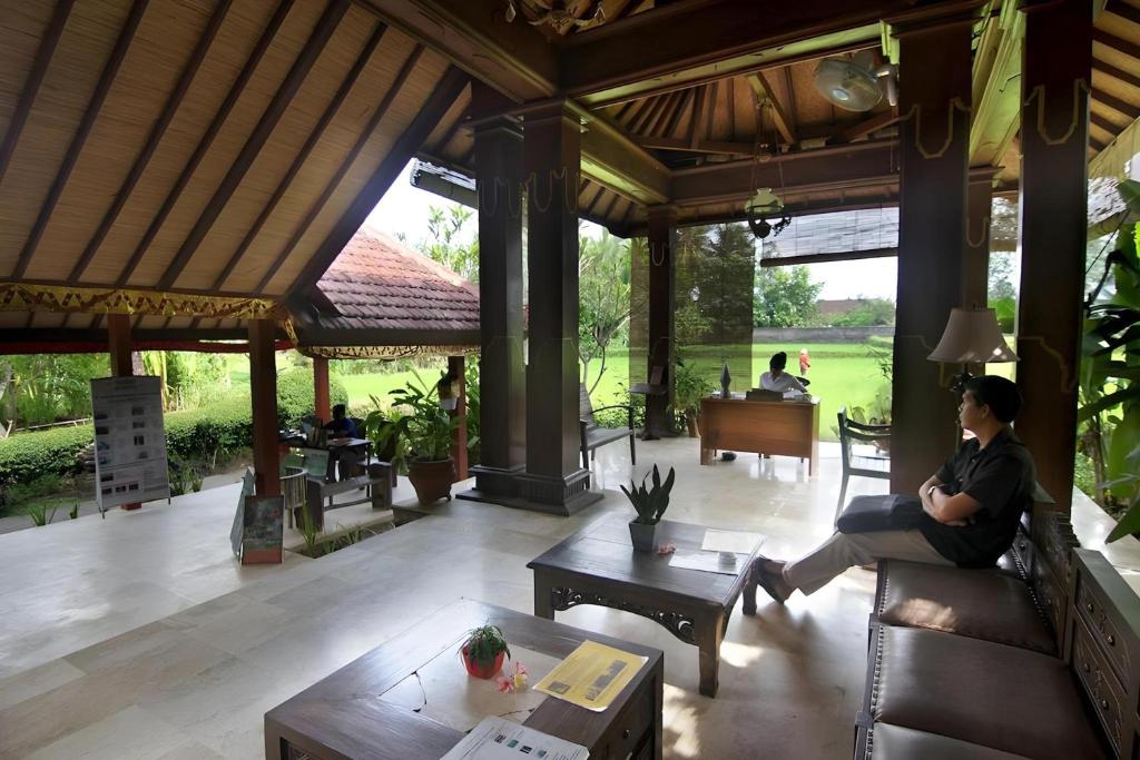 Posezení v ubytování Collection O Ubud Near Central Ubud Formerly Hotel Suly