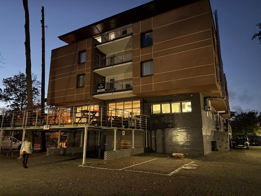 Budova, v ktorej sa apartmán nachádza