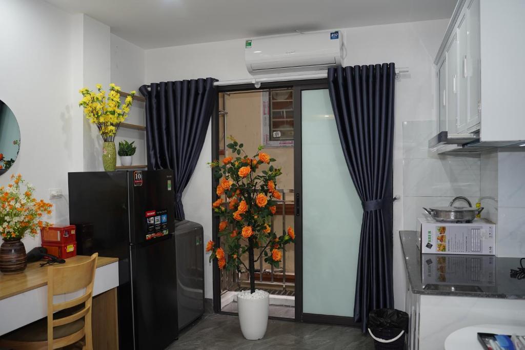 Kuchyň nebo kuchyňský kout v ubytování Golden Glow 406TM1