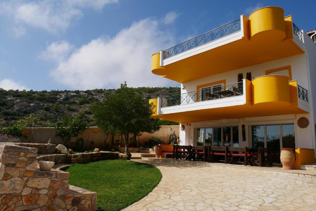 Nespecifikovaný výhled na hory nebo výhled na hory při pohledu z bed and breakfast