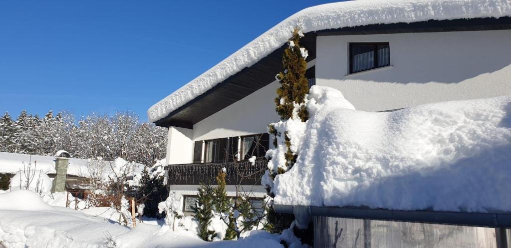 Haus Rätikon v zimě