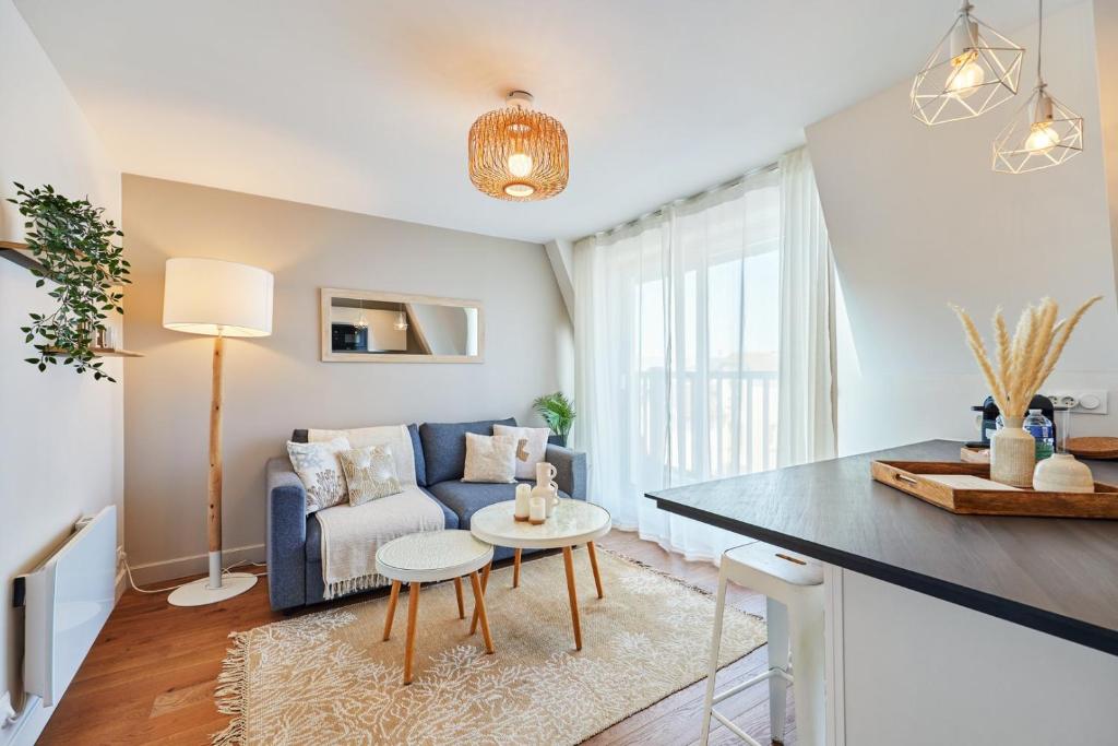 Posezení v ubytování OIQIA • Intemporel