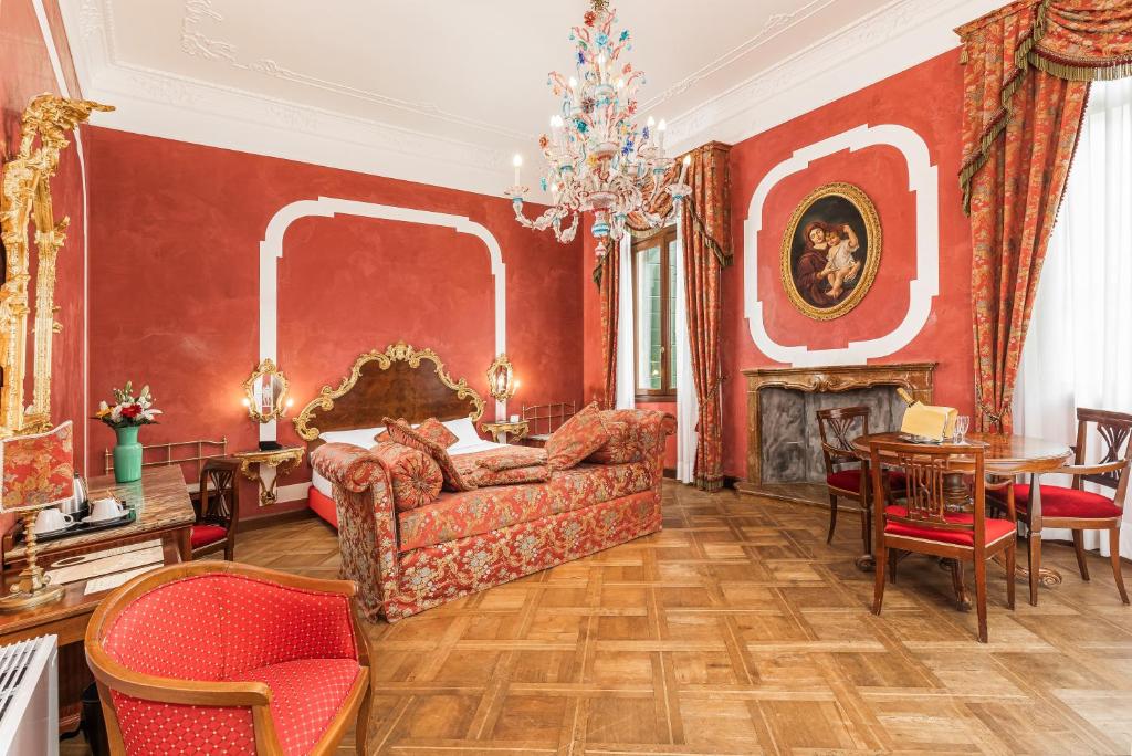 Posezení v ubytování Hotel San Moisè