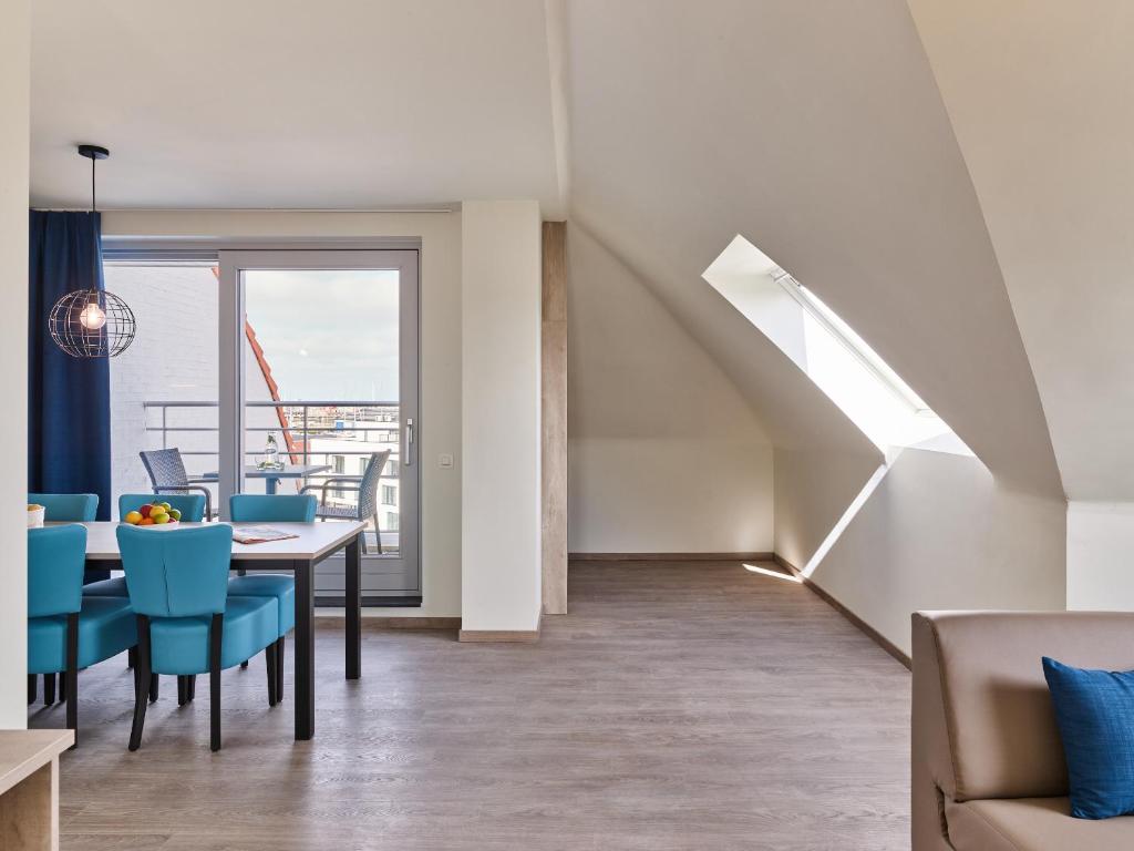 Posezení v ubytování Holiday Suites Zeebrugge
