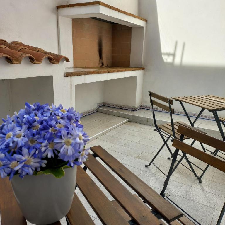 Balkón nebo terasa v ubytování WindwoW - Your flat in Baunei