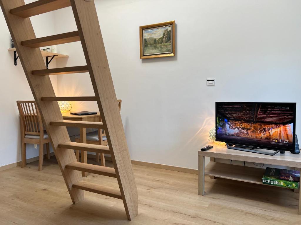Fotografie z fotogalerie ubytování Sy ça me chante Tinyhouse v destinaci Ferrières