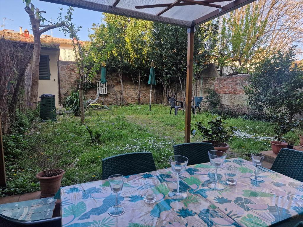 Ogród w obiekcie Au jardin de Florence