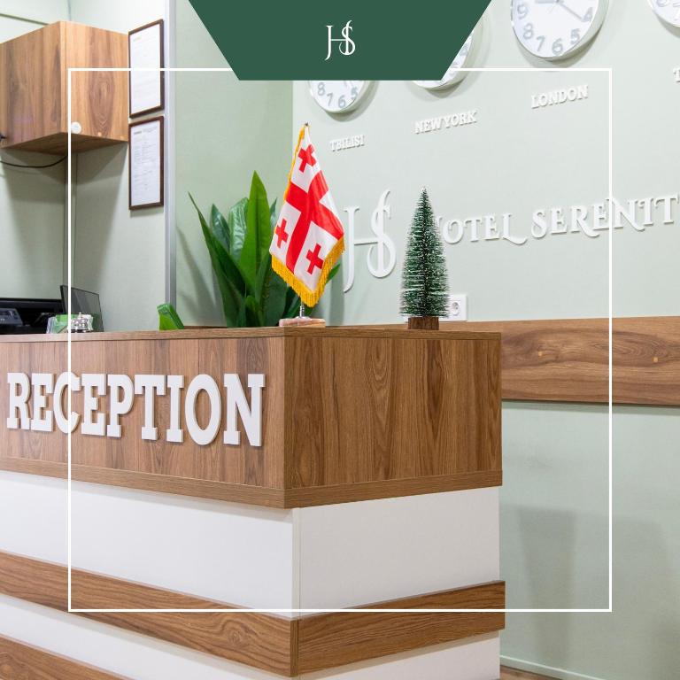 Vstupní hala nebo recepce v ubytování Hotel Serenity