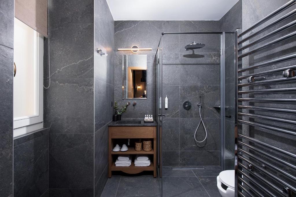 Koupelna v ubytování The K Nest Hotel Nafplio