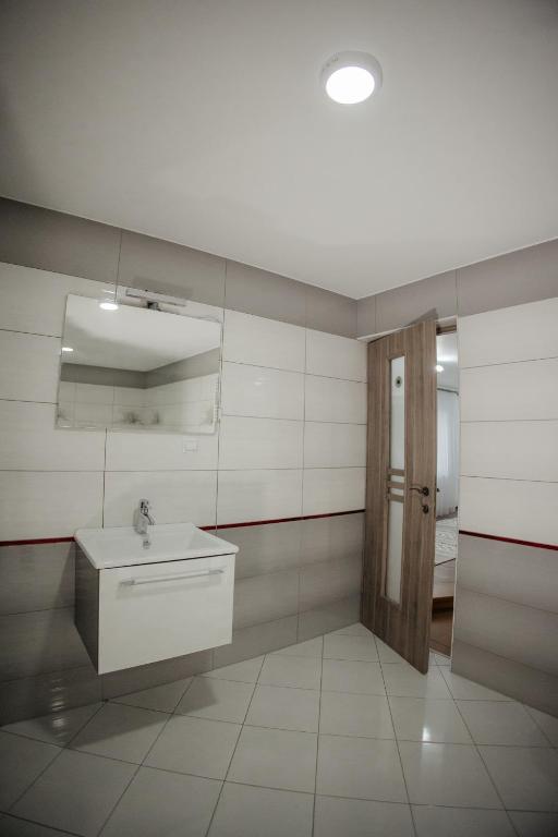 Koupelna v ubytování Boierița Home Stay