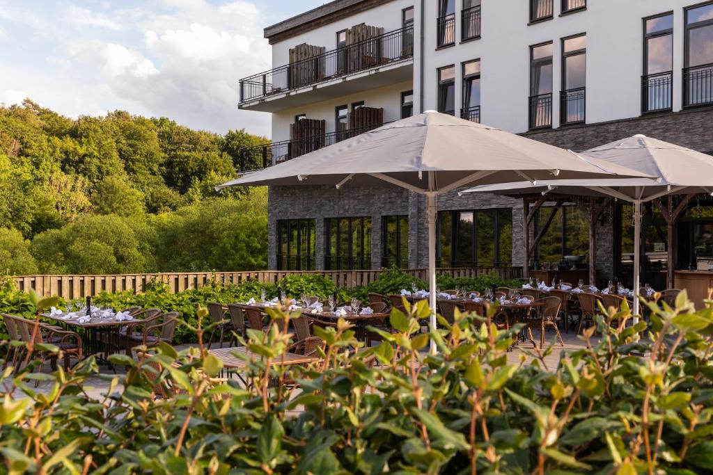 Ein Garten an der Unterkunft Schloss Basthorst