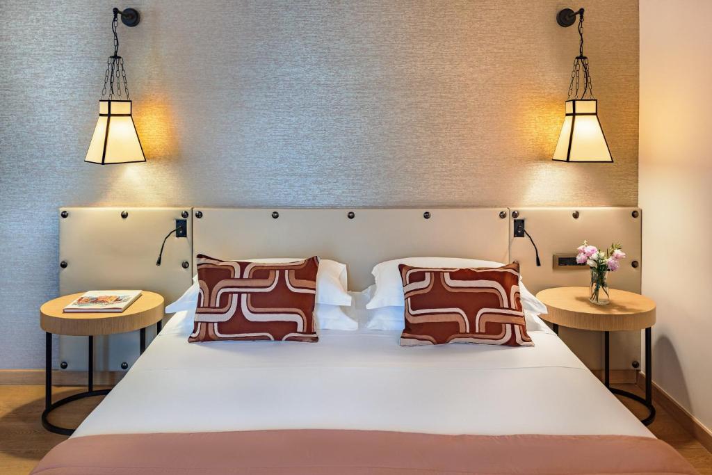 Postel nebo postele na pokoji v ubytování Starhotels Metropole