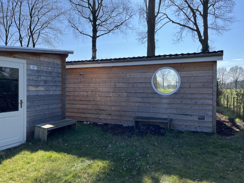 Zahrada ubytování Tinyhouse - De Esdoorn Zes