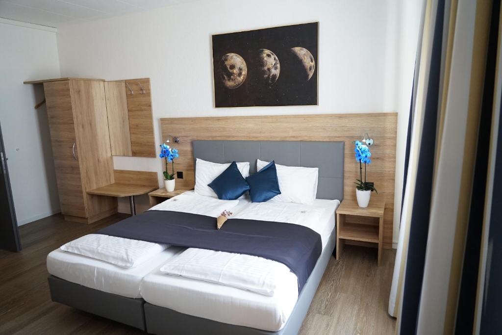 Voodi või voodid majutusasutuse Centra Hotel Winterthur toas