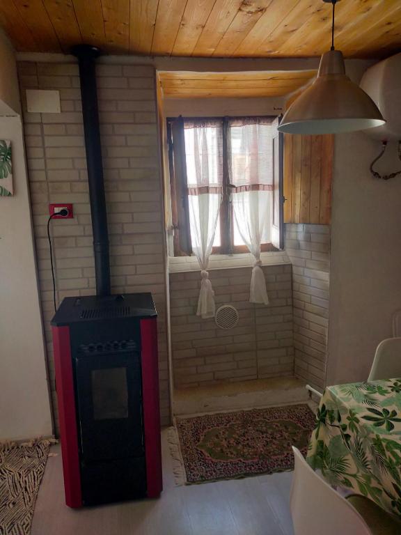 Postel nebo postele na pokoji v ubytování Monolocali Tra Rieti e Terminillo e lago del Salto
