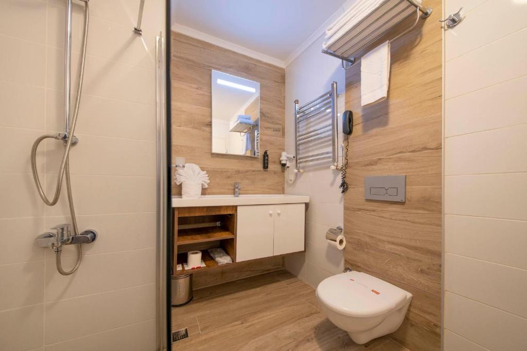 Koupelna v ubytování Çanak Hotel