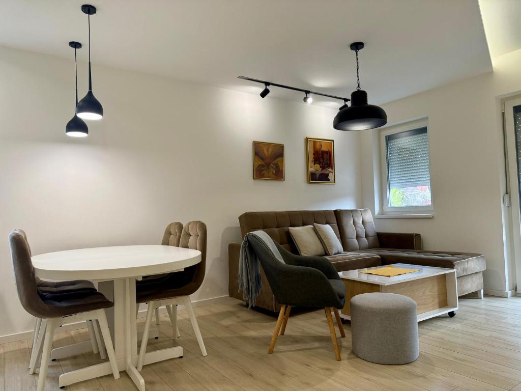 Posezení v ubytování Cvetkovic apartman