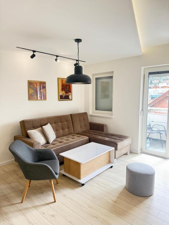 Posezení v ubytování Cvetkovic apartman