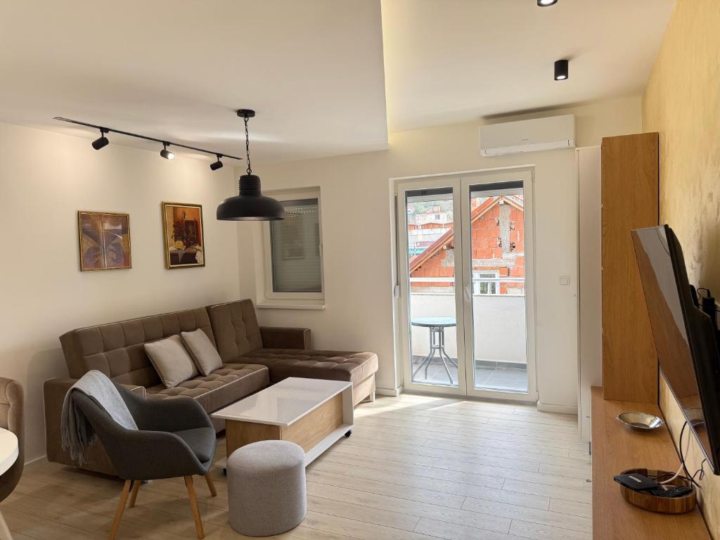 Posezení v ubytování Cvetkovic apartman