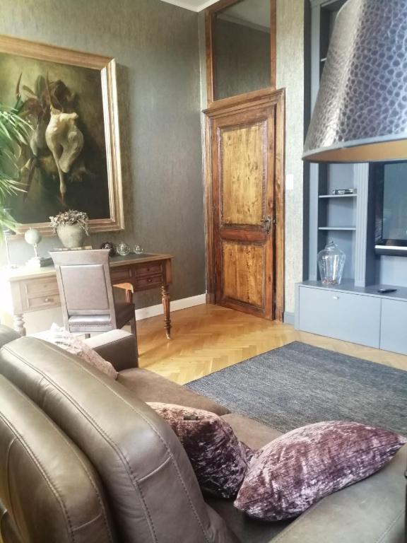 Posezení v ubytování Casa della Nonna