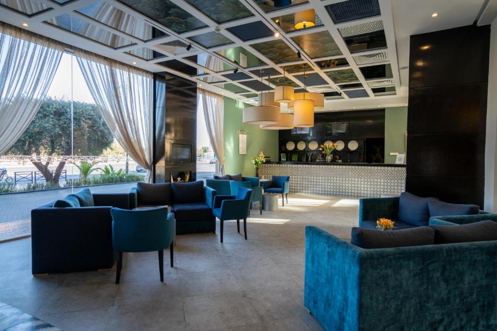 Posezení v ubytování Kech Boutique Hotel & Spa