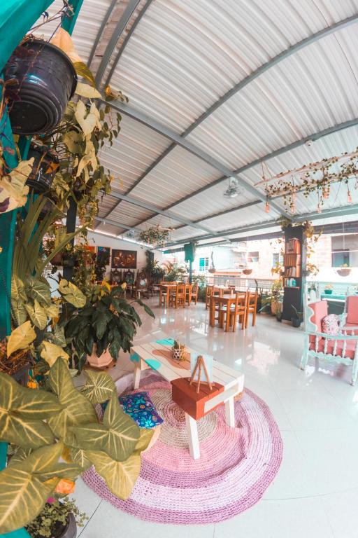 Restaurace v ubytování Índigo Cowork