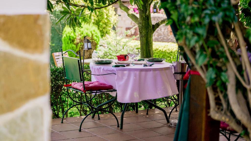 Zahrada ubytování Hosteria Las Fuentes
