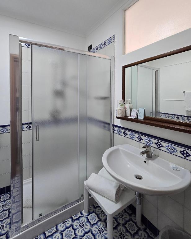 Koupelna v ubytování Hotel Il Nido Sorrento