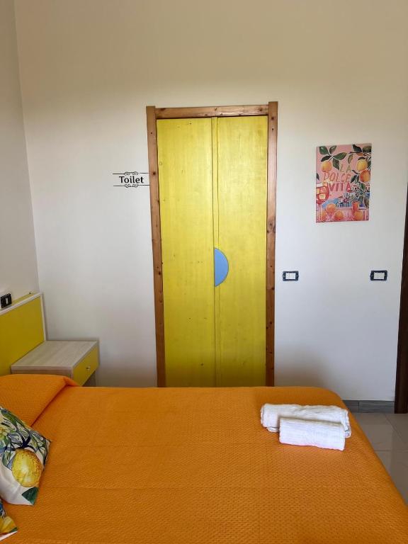 Postel nebo postele na pokoji v ubytování B&B Andromeda