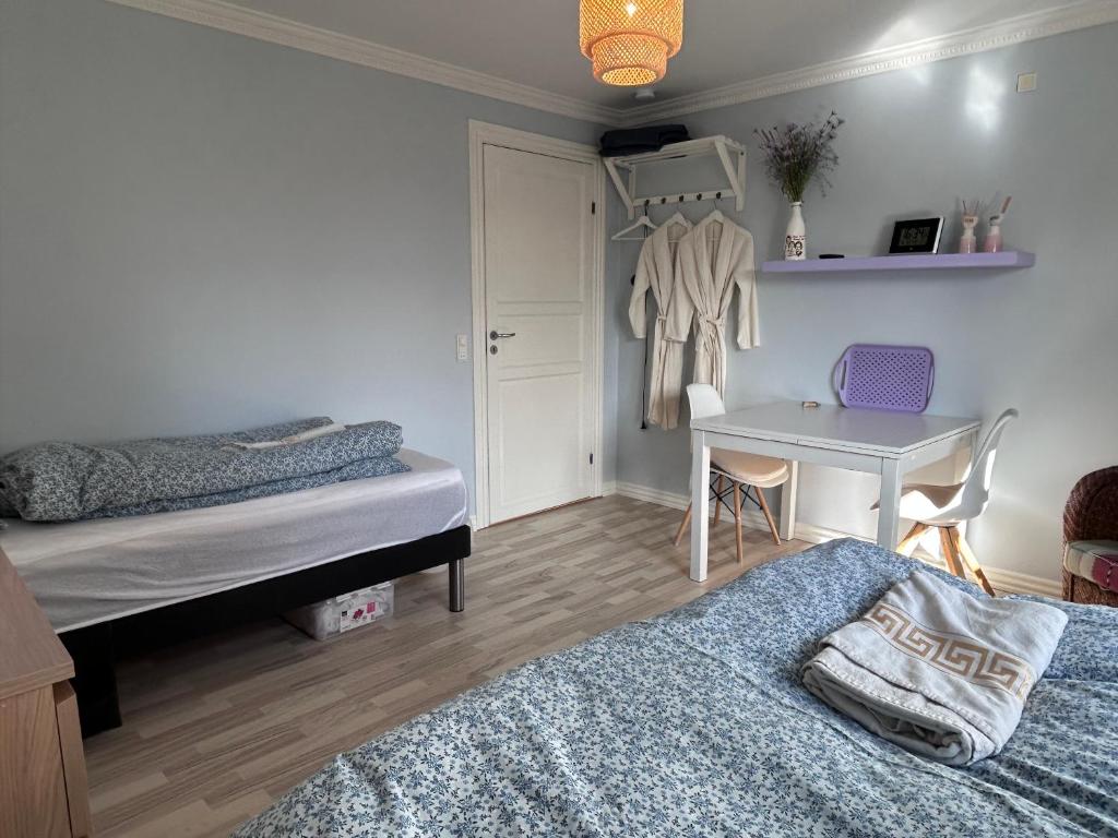 Postel nebo postele na pokoji v ubytování Piccobello Bed & Breakfast Valløby Køge