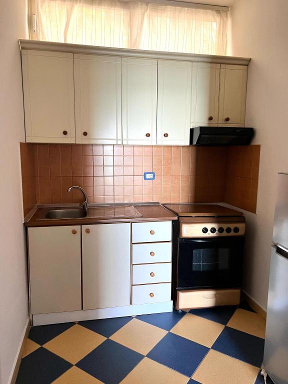 Kuchyň nebo kuchyňský kout v ubytování Hotel Jonufra