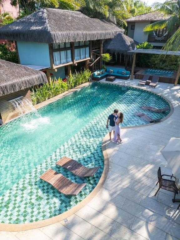 A piscina localizada em Terra Boa Hotel Boutique ou nos arredores