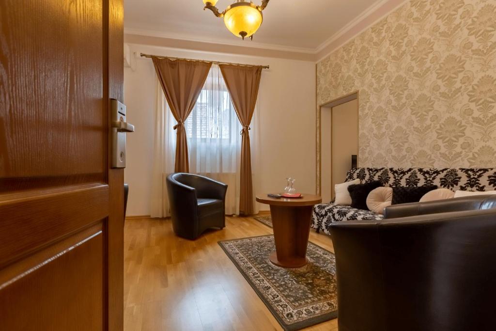 Posezení v ubytování Hotel Boutique Bulevard