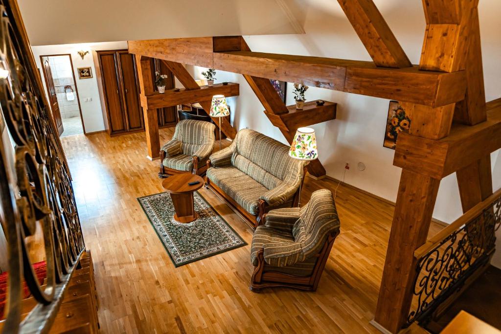 Posezení v ubytování Hotel Boutique Bulevard
