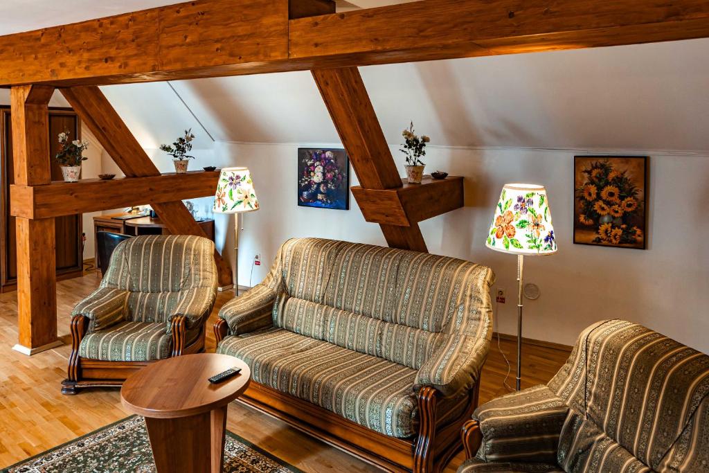 Posezení v ubytování Hotel Boutique Bulevard