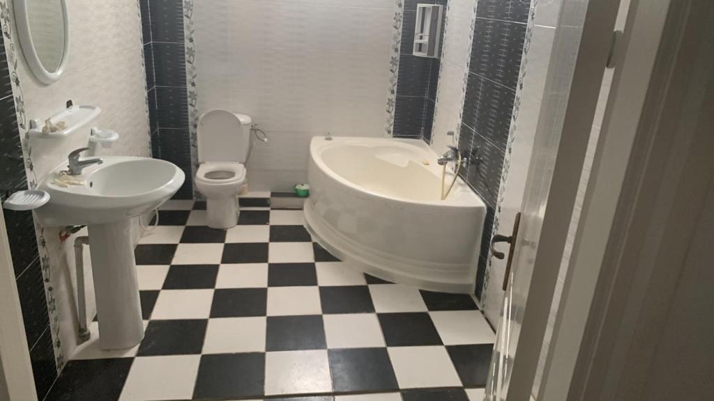 Koupelna v ubytování Appartement Sousse 1