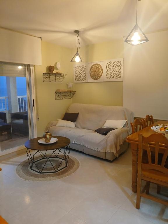 Ruang duduk di Apartamento Paraíso Costero