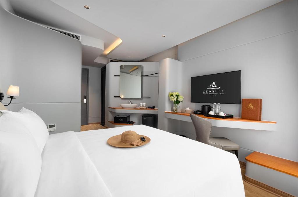 Nhà bếp/bếp nhỏ tại Seaside Boutique Hotel Nha Trang Beach