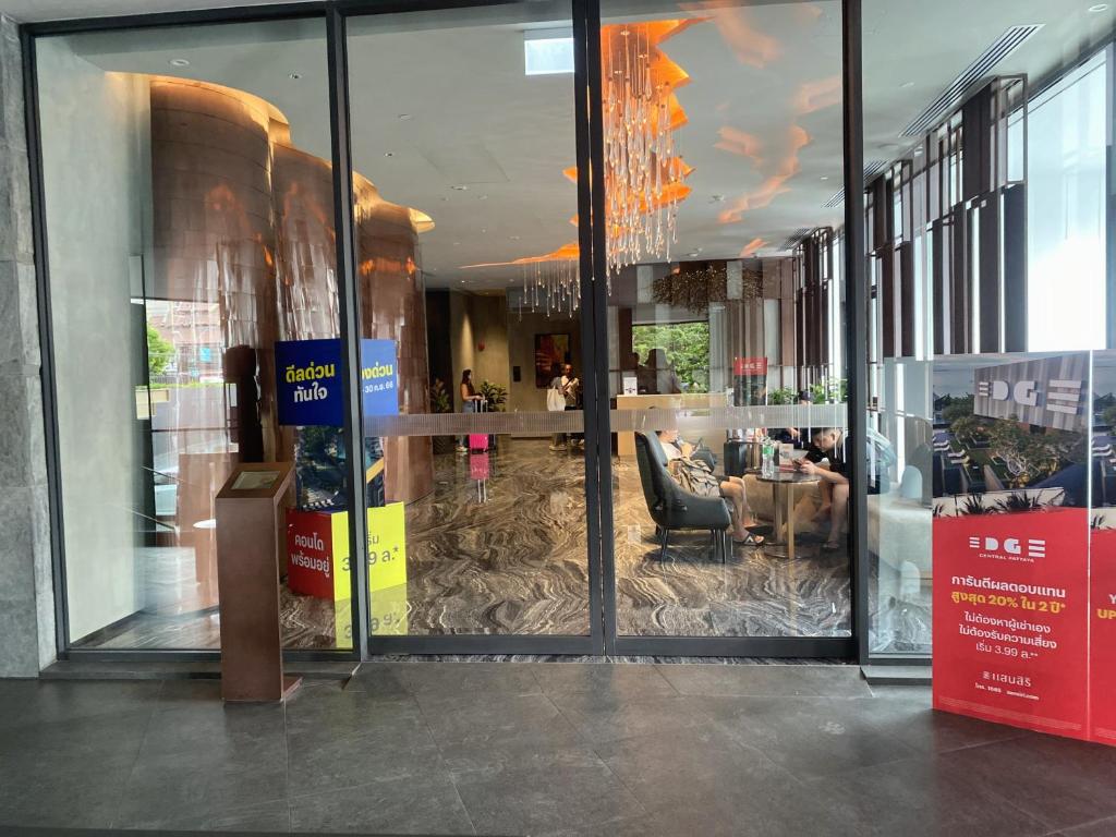 Vstupní hala nebo recepce v ubytování EDGE Central PATTAYA SKY