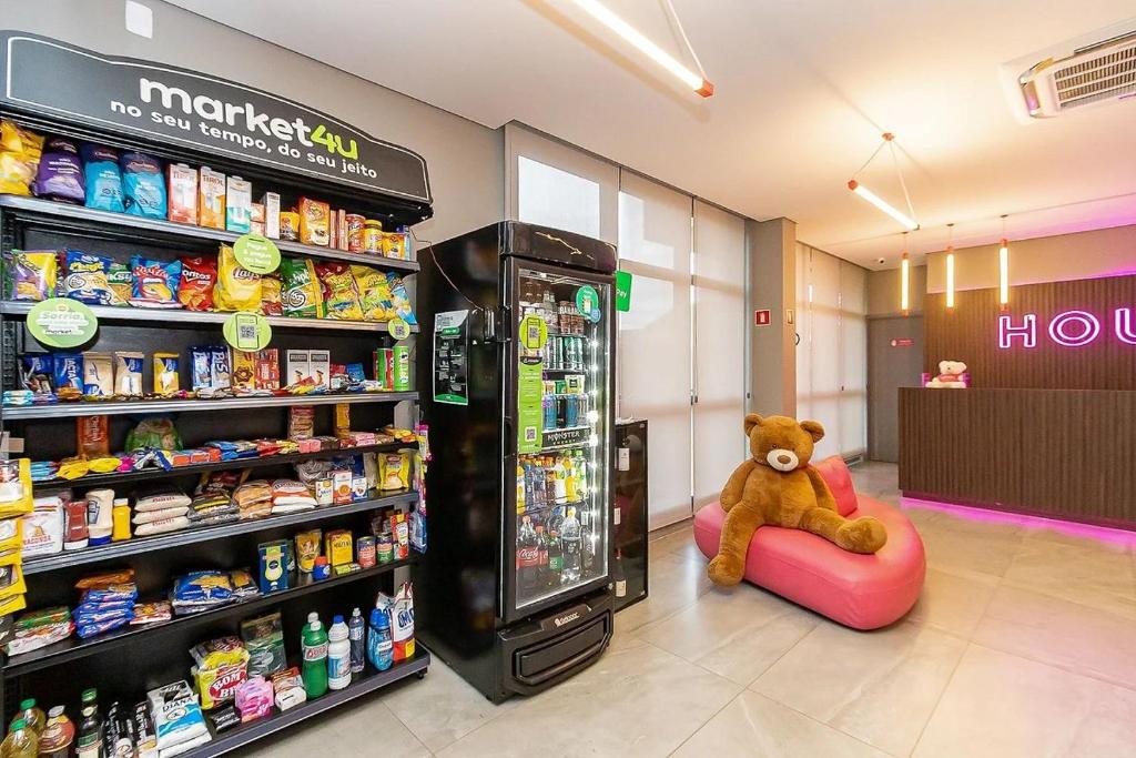 Supermarket nebo jiné obchody v  prázdninového domu nebo okolí