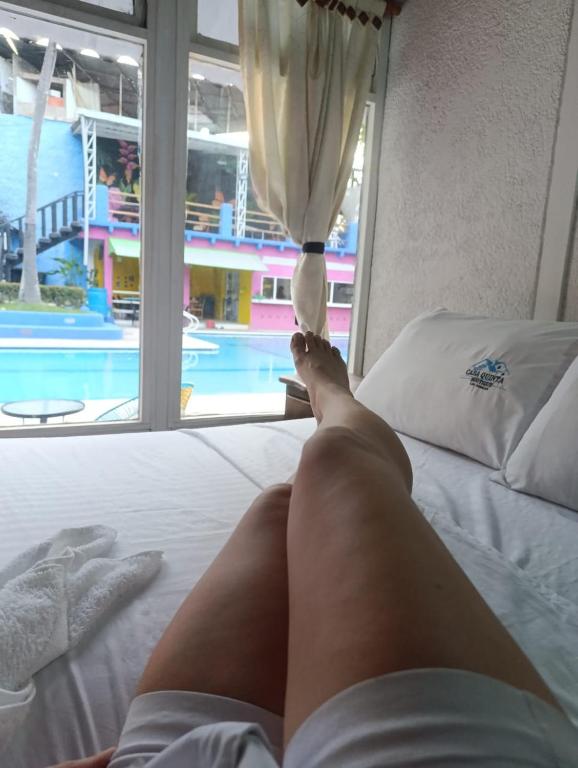 Bazén v ubytování Hotel Palma Paraíso nebo v jeho okolí
