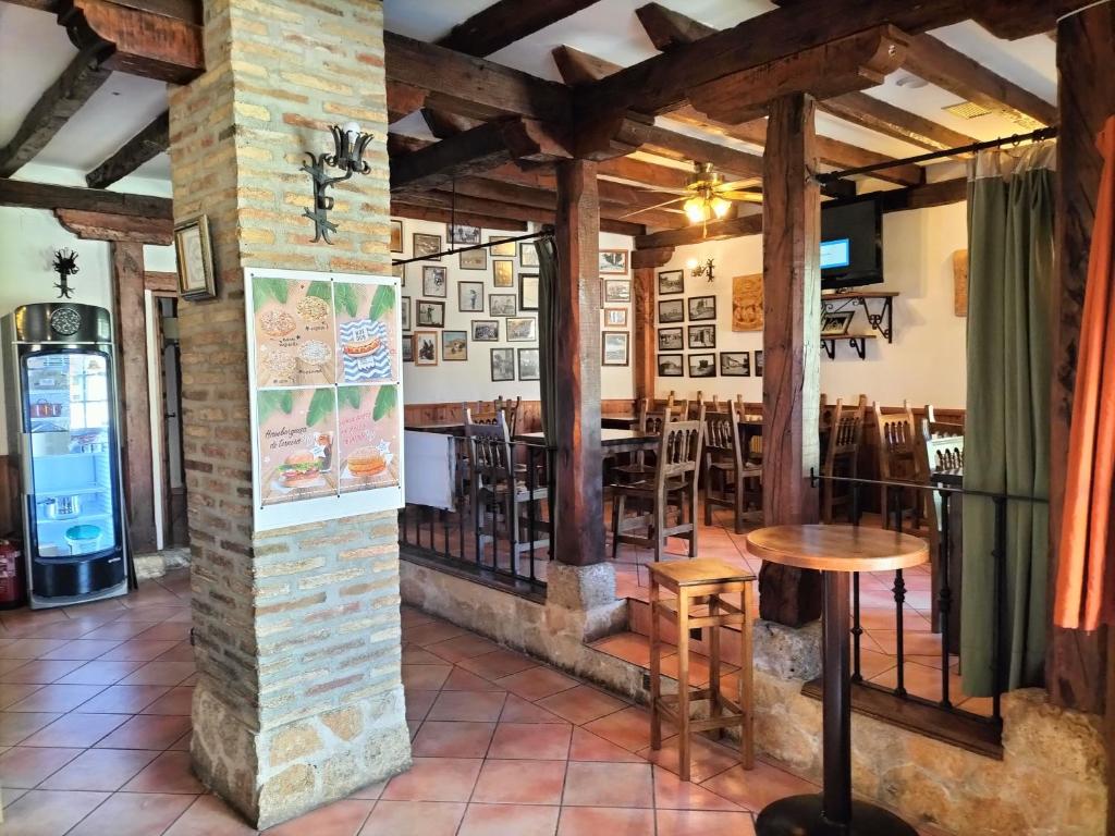 Restaurace v ubytování Don Camino Low Cost