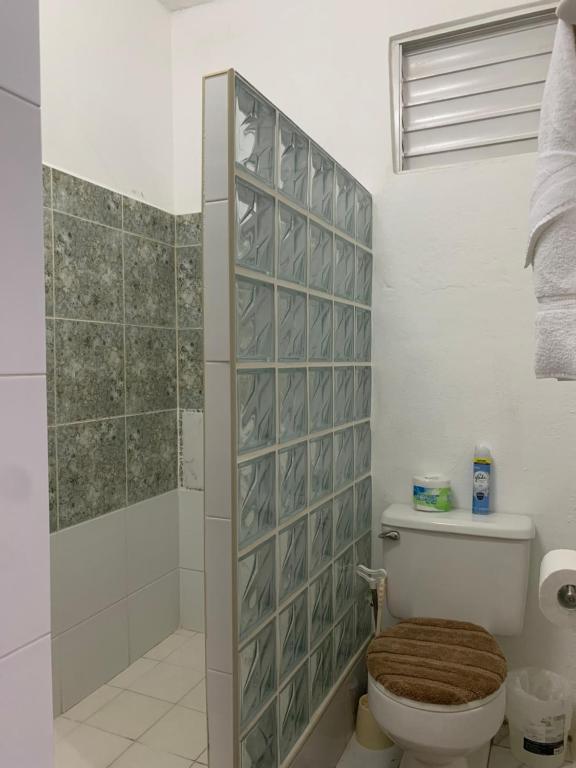 Koupelna v ubytování Bonefish Hotel