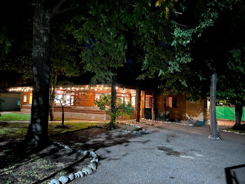 Das Gebäude in dem sich das Hostel befindet