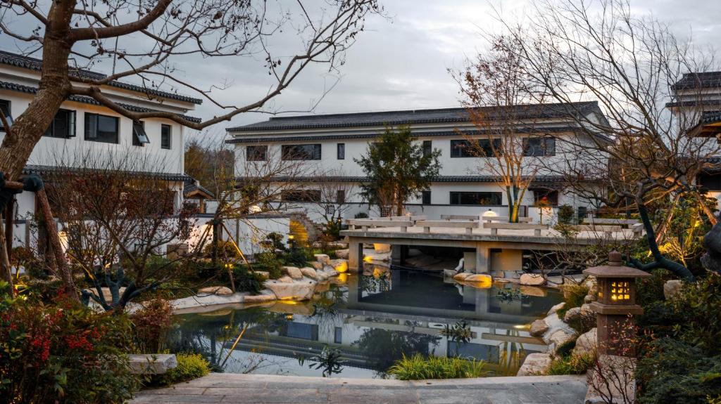 Zahrada ubytování Huangshan Yixian Pumanmanju Hotel
