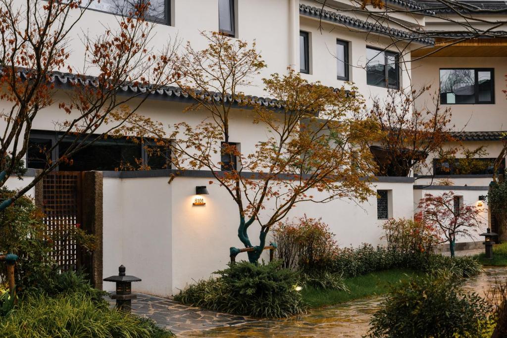 Zahrada ubytování Huangshan Yixian Pumanmanju Hotel